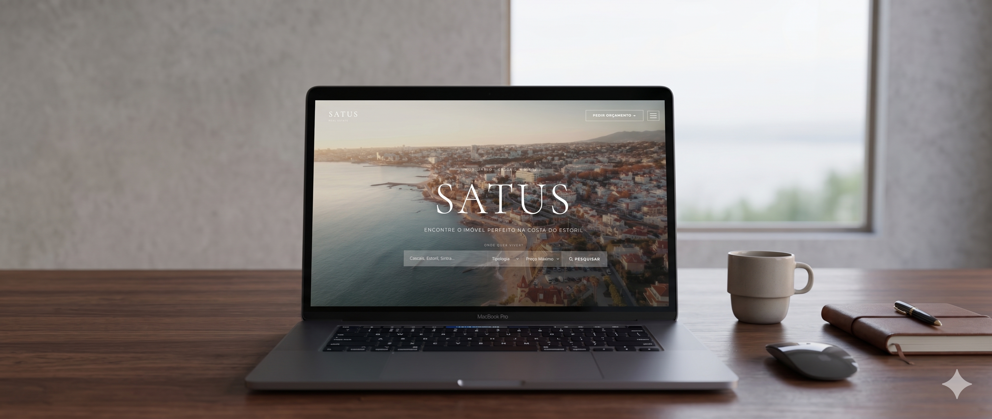 Satus — website de imobiliária